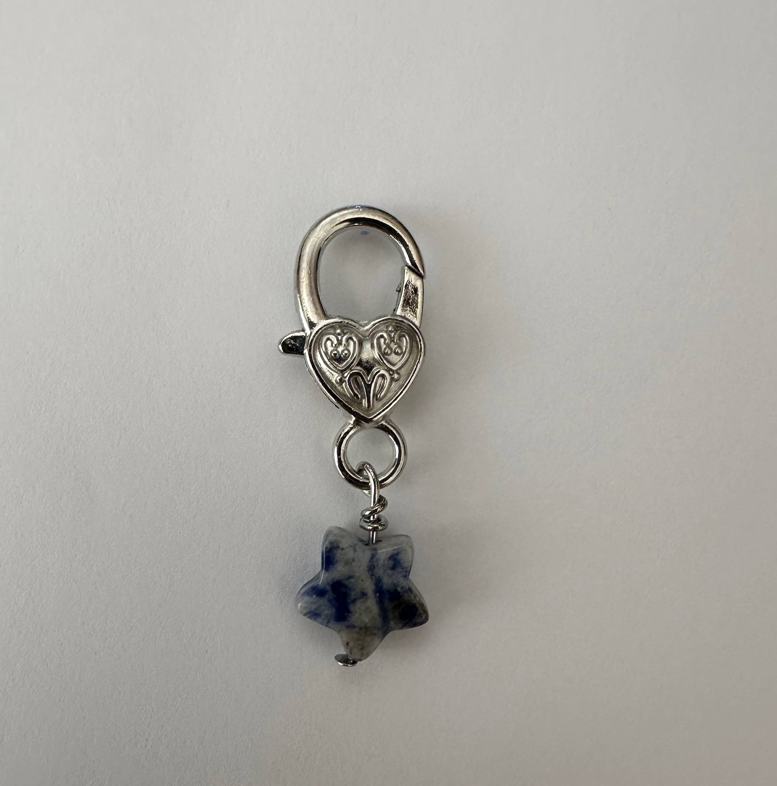 Sodalite Star Crystal Pet Pendant for Holistic Support