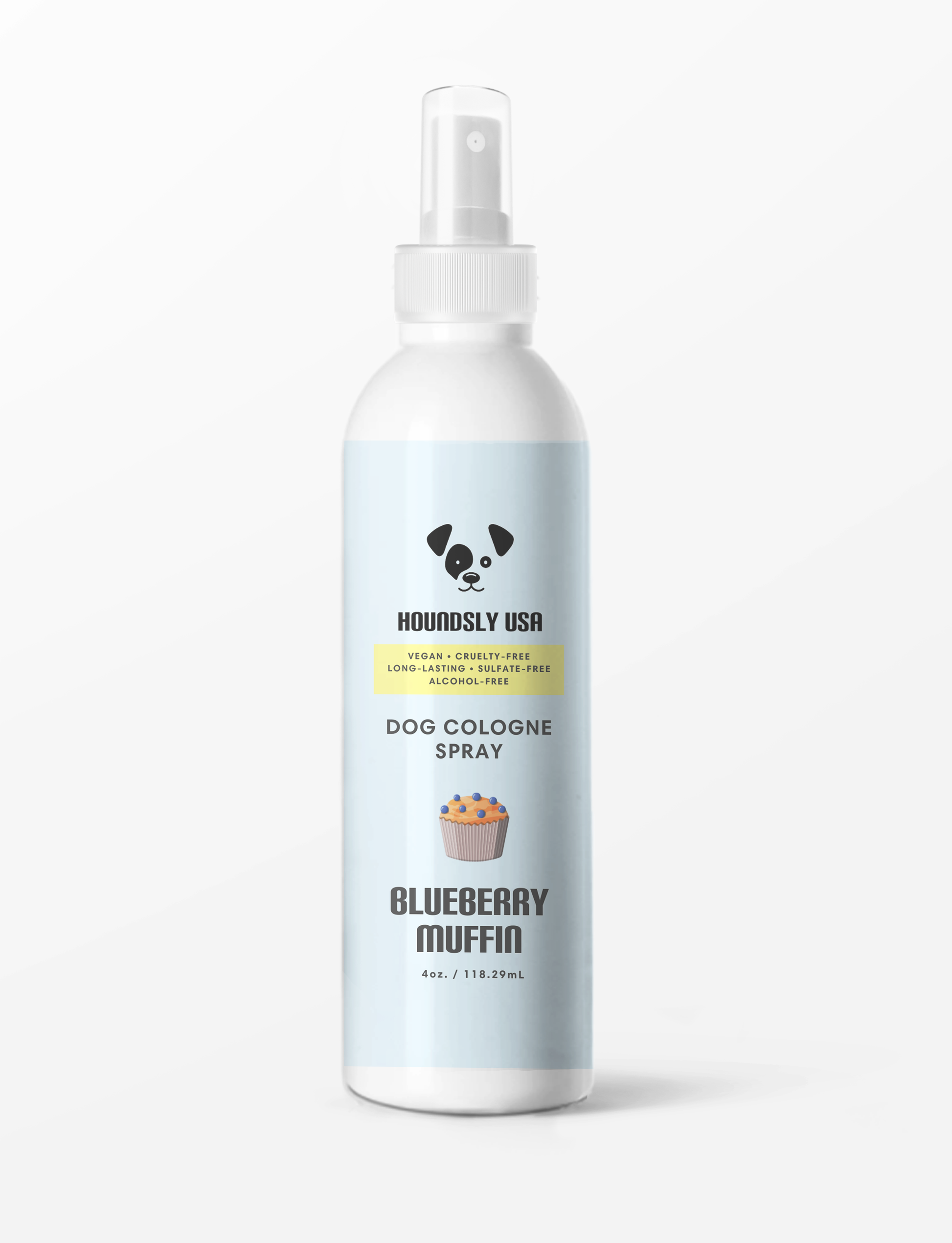 Houndsly Blueberry Muffin Dog Cologne Spray