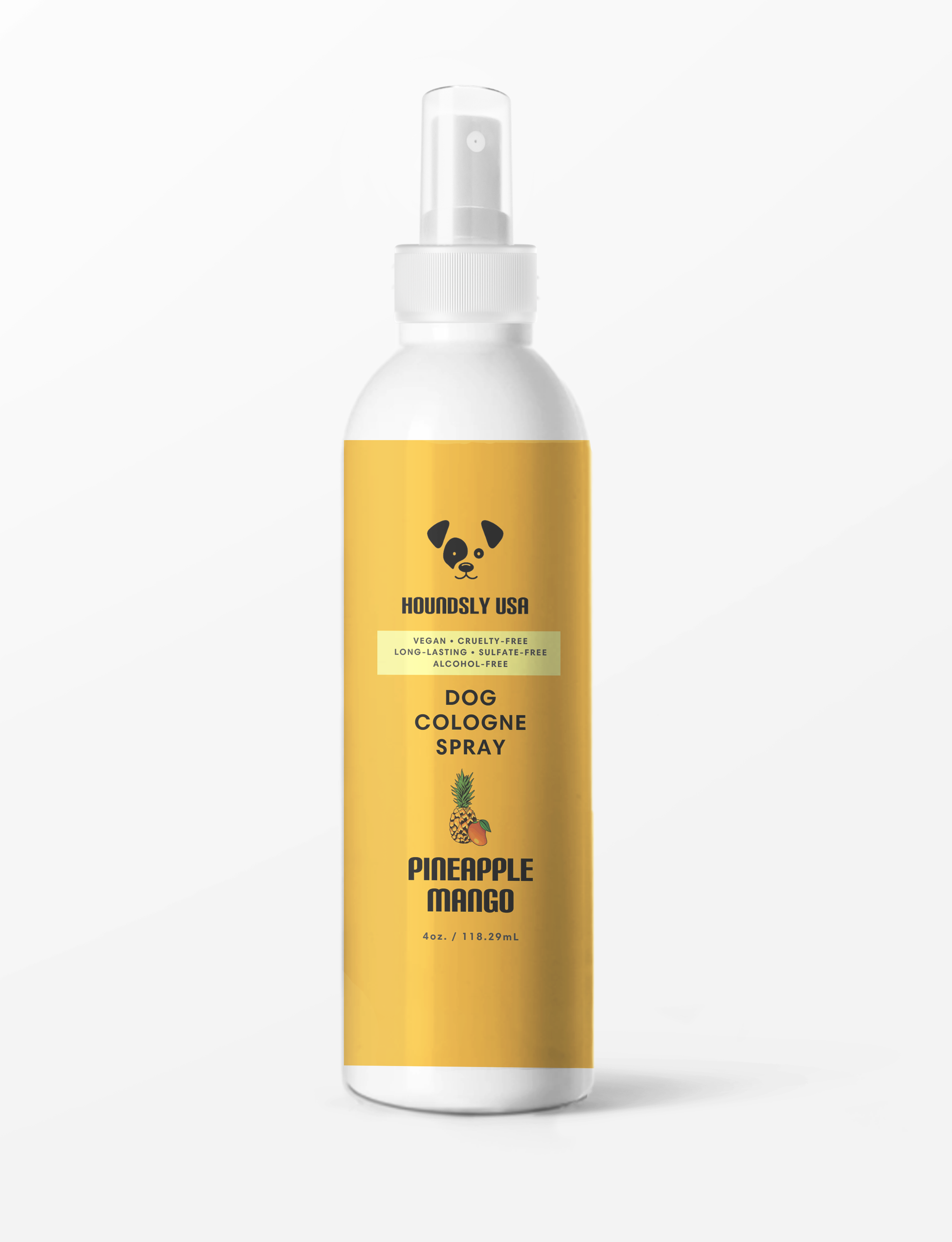 Houndsly Pineapple Mango Dog Cologne Spray