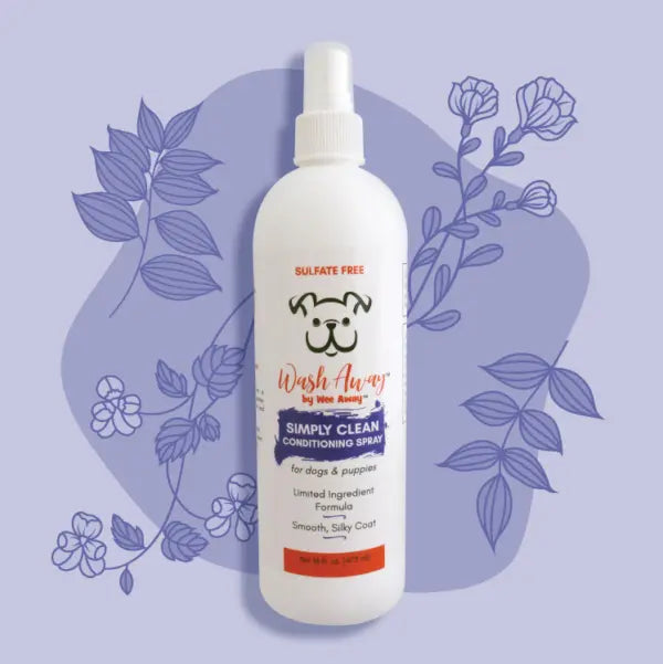 Wash Away Simply Clean Conditioning Spray for Dogs and Puppies