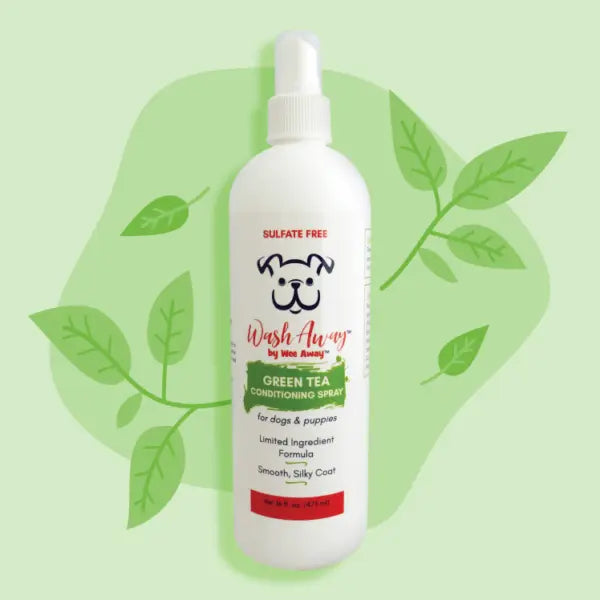 Wash Away Green Tea Conditioning Spray for Dogs and Puppies