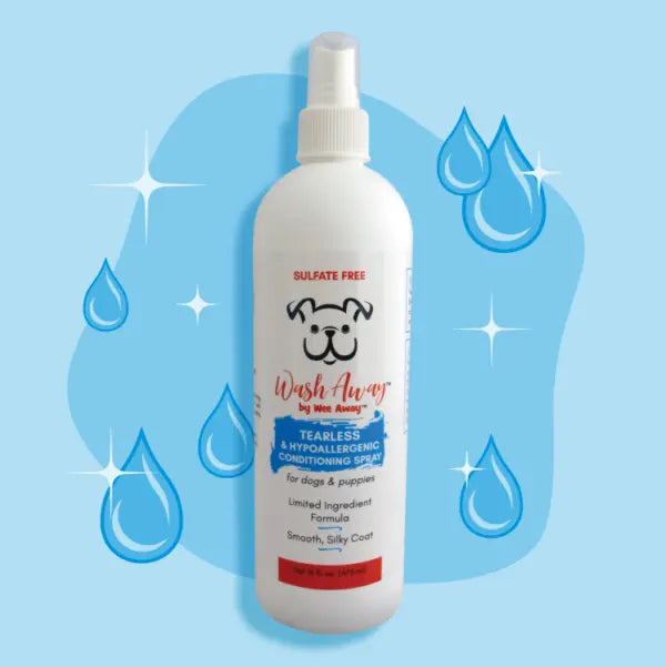 Wash Away by Wee Away Tearless and Hypoallergenic Conditioning Spray