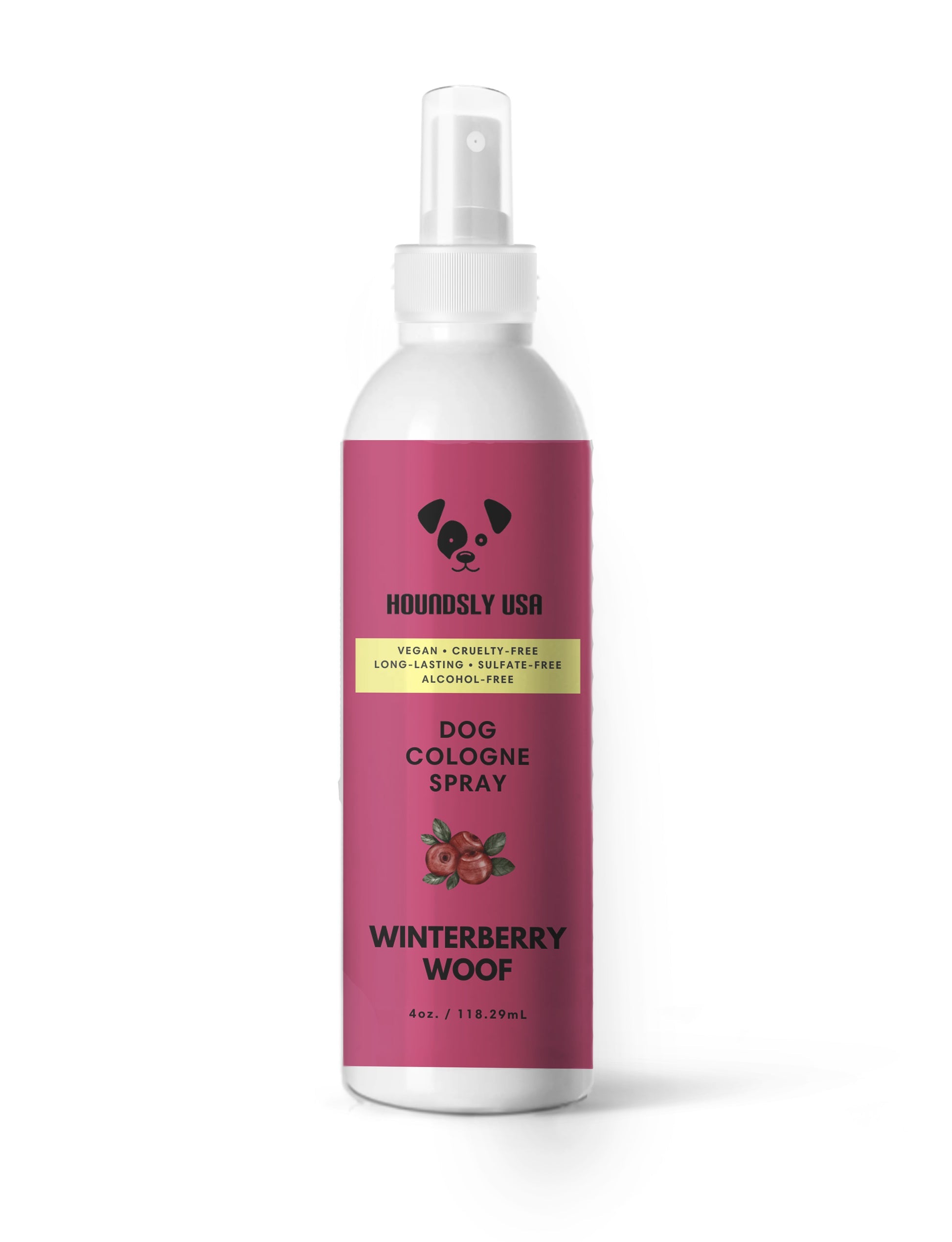 Houndsly Winterberry Woof Cologne Spray
